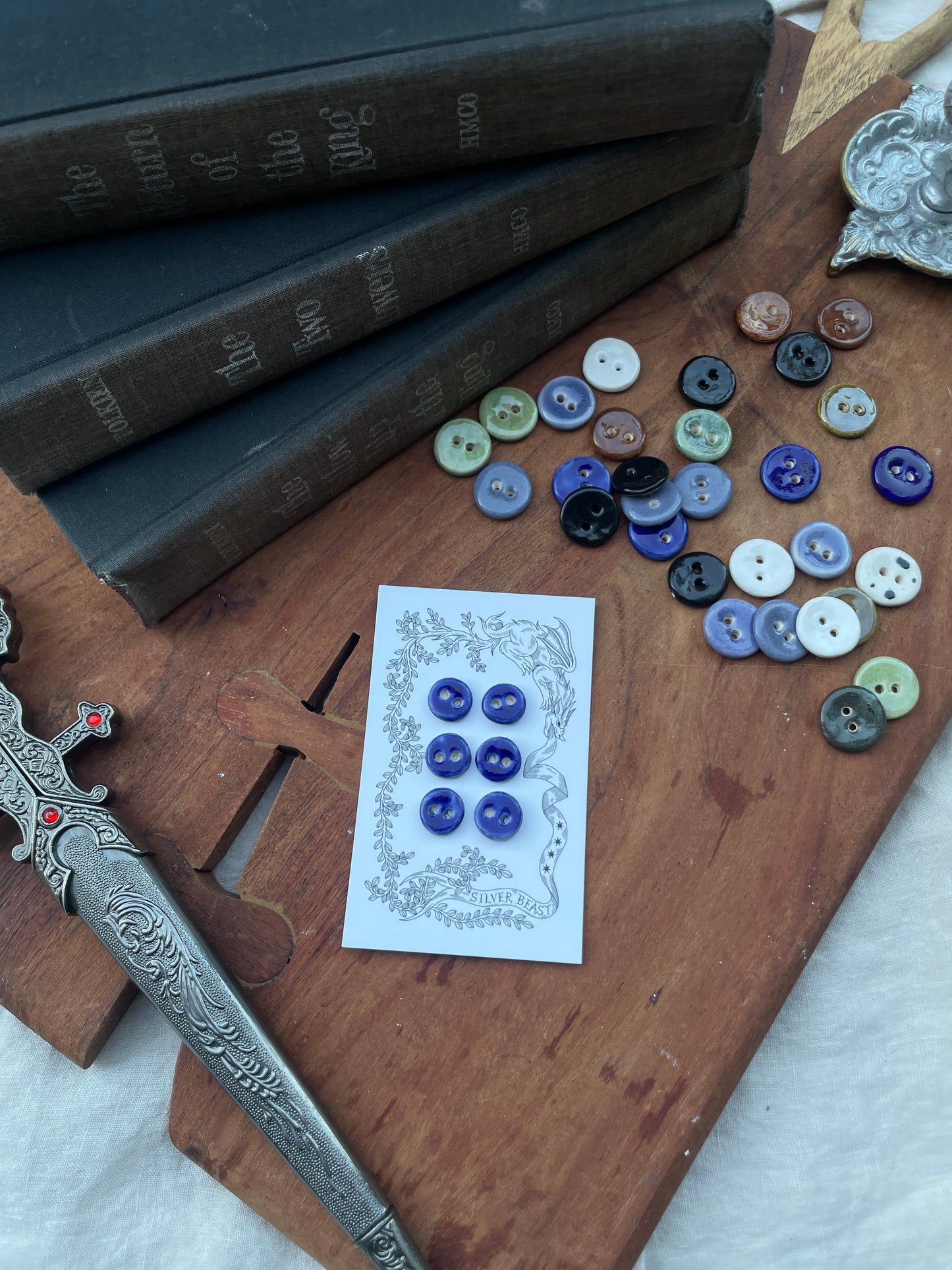 13mm Mini Buttons (set of 6)