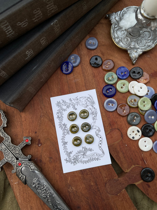 13mm Mini Buttons (set of 6)