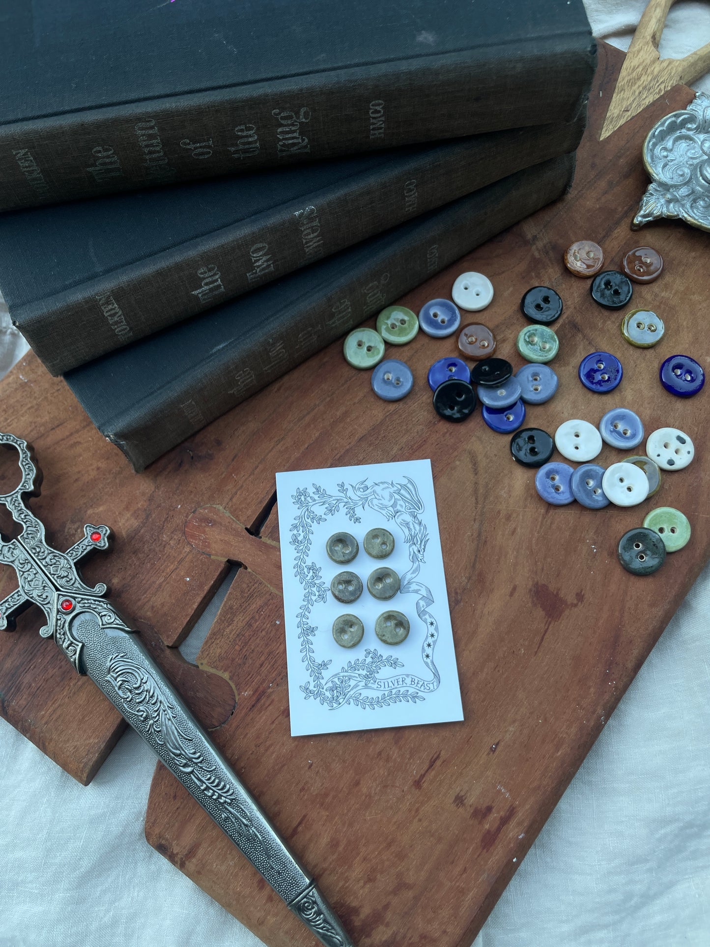 13mm Mini Buttons (set of 6)