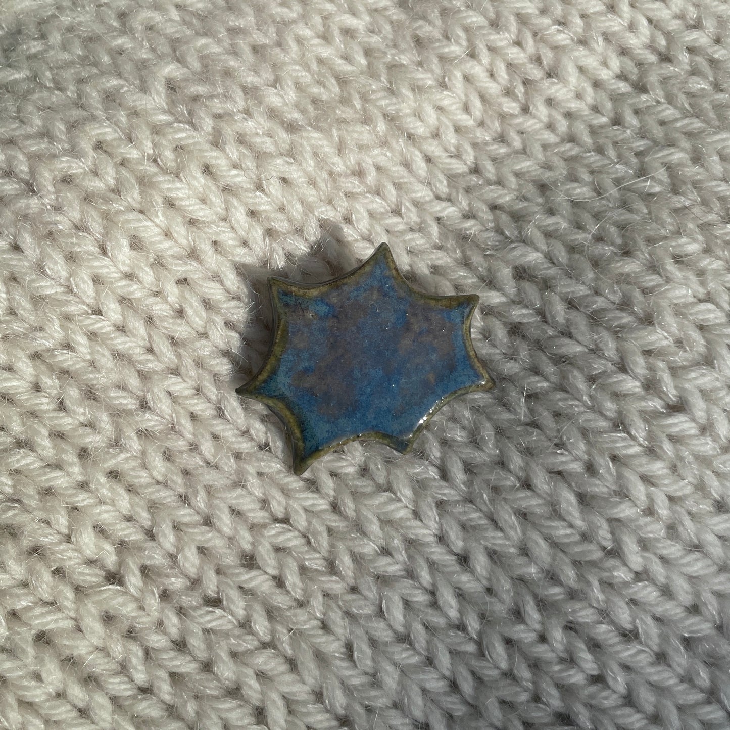 Blue Twinkle Brooch