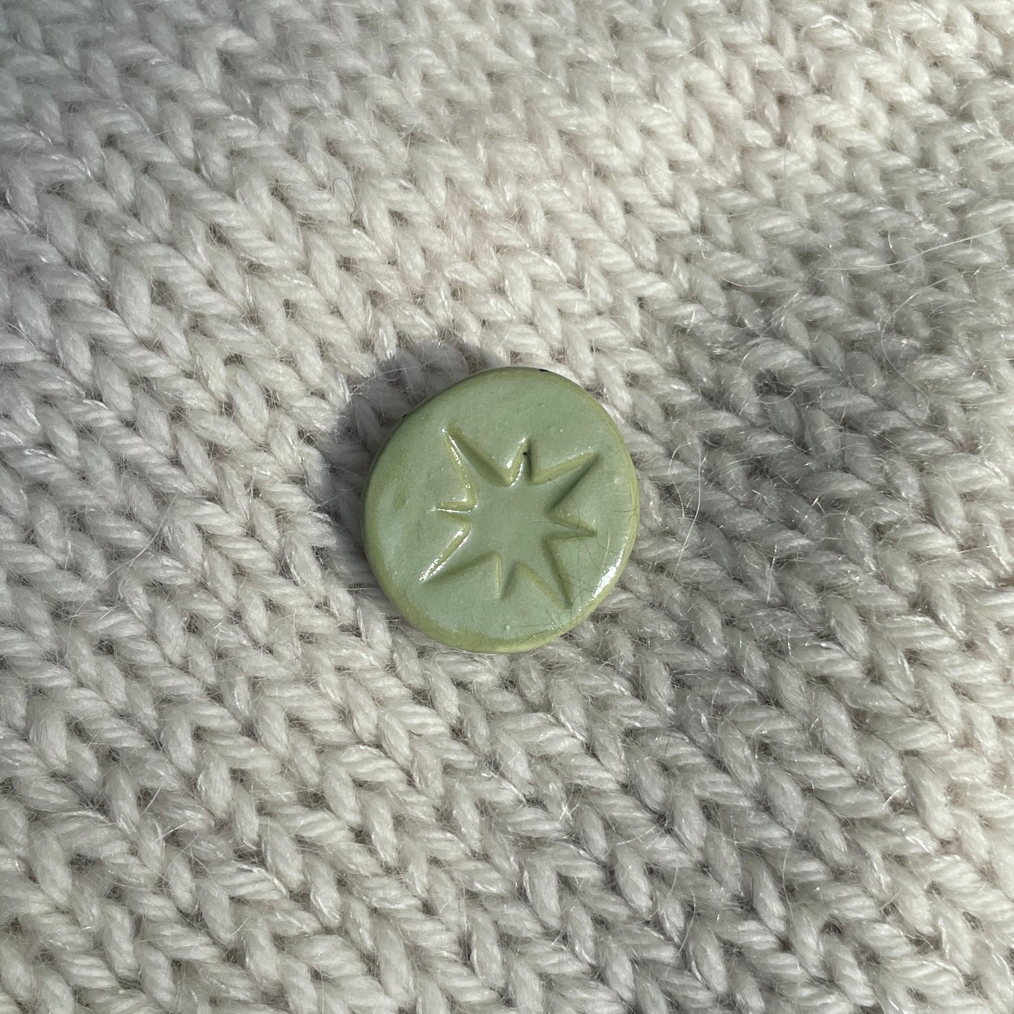 Sage Brooch