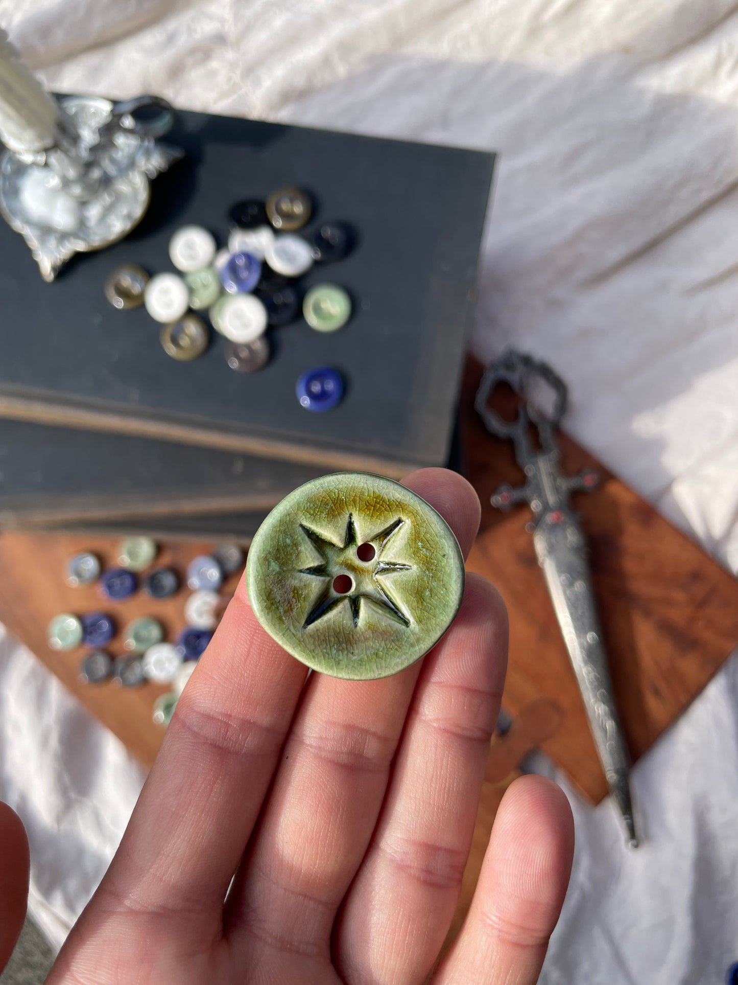 26mm Jumbo Star Button