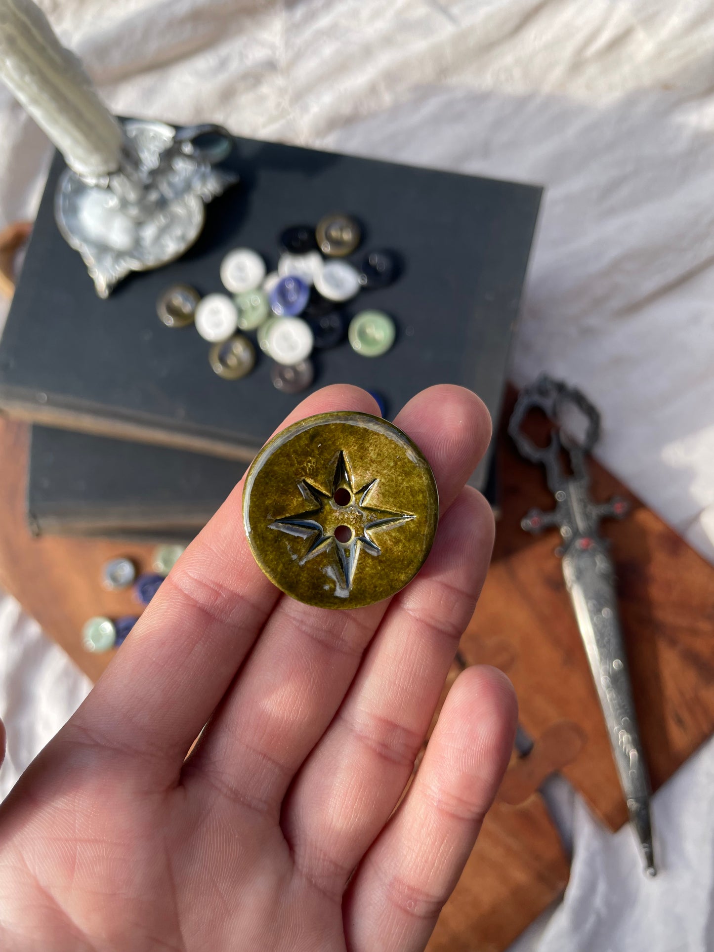 26mm Jumbo Star Button